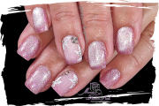 3D mit Kristallen und Cateye-Gel